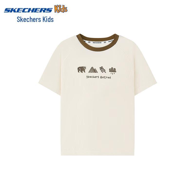 Skechers Unisex Kids  Knit Short Sleeve T-Shirt P226K022 L