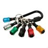 6 Pieces Screwdriver Bit Holder Drill Screw Adapter Lightweight Convenient 1/4 Inch Sockets Hex