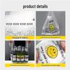 CIBO Smiley Face Plastic Food Bags