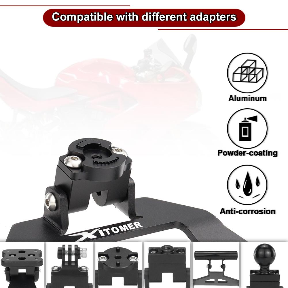 For Ducati SuperSport 939 / S 950 / S 2021-2024 Motorcycle Navigation Bracket GPS Phone Navigation Mounting Bracket Stand Holder