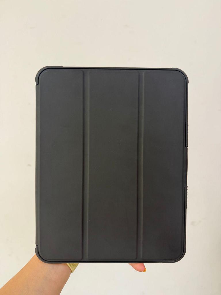 Capa Protetora de Couro para Apple iPad 10.2 com Suporte Magnético e Design Anti-Queda para Modelos 2019-2021.