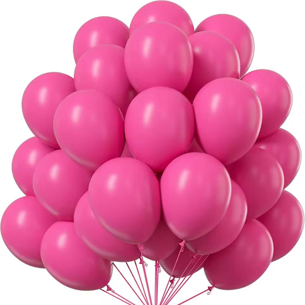 10/20/30/50 Stück mehrfarbige Ballon-Sets, geeignet für Hochzeiten, Geburtstage, Mottopartys, Junggesellinnenabschiede, Abschlussfeiern