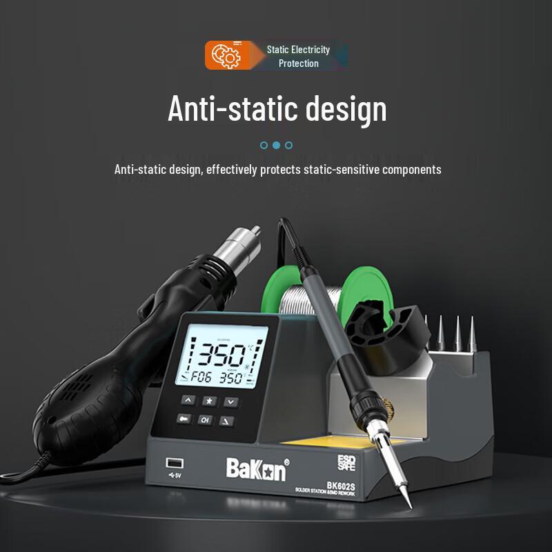 Bakon 640W Smart Integrated Soldering & Desoldering Station
