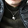 Couple Necklace I Love You Valentine's Day Gift Stainless Steel Matching Letter Pendant for Lovers