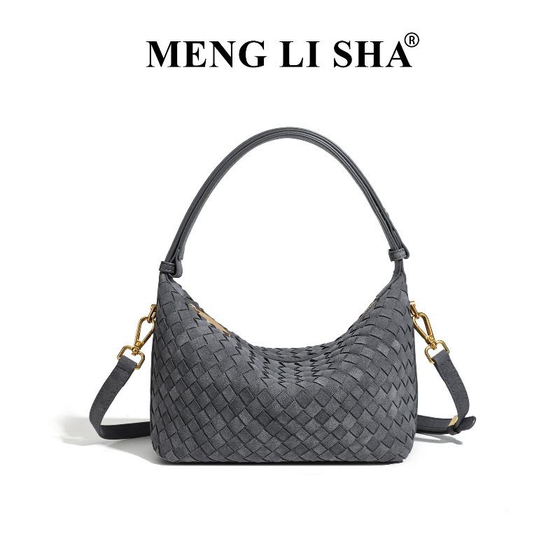 

Autumn and winter new matte retro handwoven lunch box bag women s fashion versatile shoulder messenger bag trendy handbag