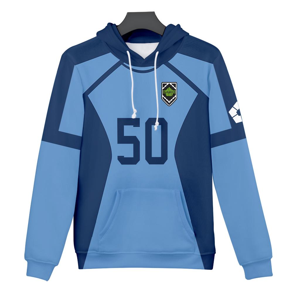 

Аниме Blue Lock 3D Print Hoodies Мужские Женские Модные Повседневные Толстовки Оверсайз Пуловеры С Капюшоном Толстовки Спортивные Костюмы Мужская Одежда 6XL