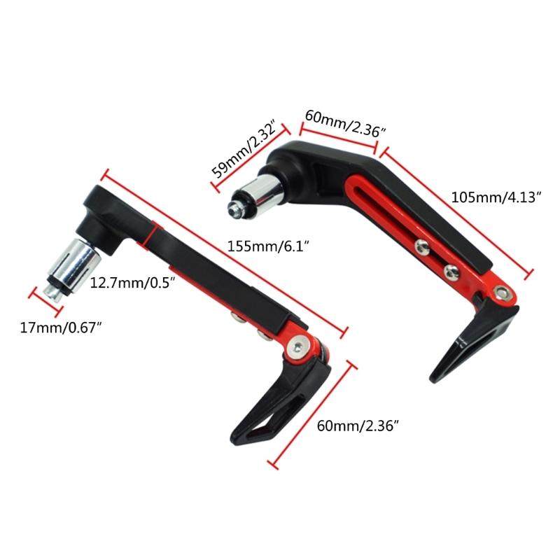 Motorcycle Handbar Brake Clutch Lever Guard Universal 7/8in 22mm Handlebar Protector ProguardSystem Motorbike Accessory