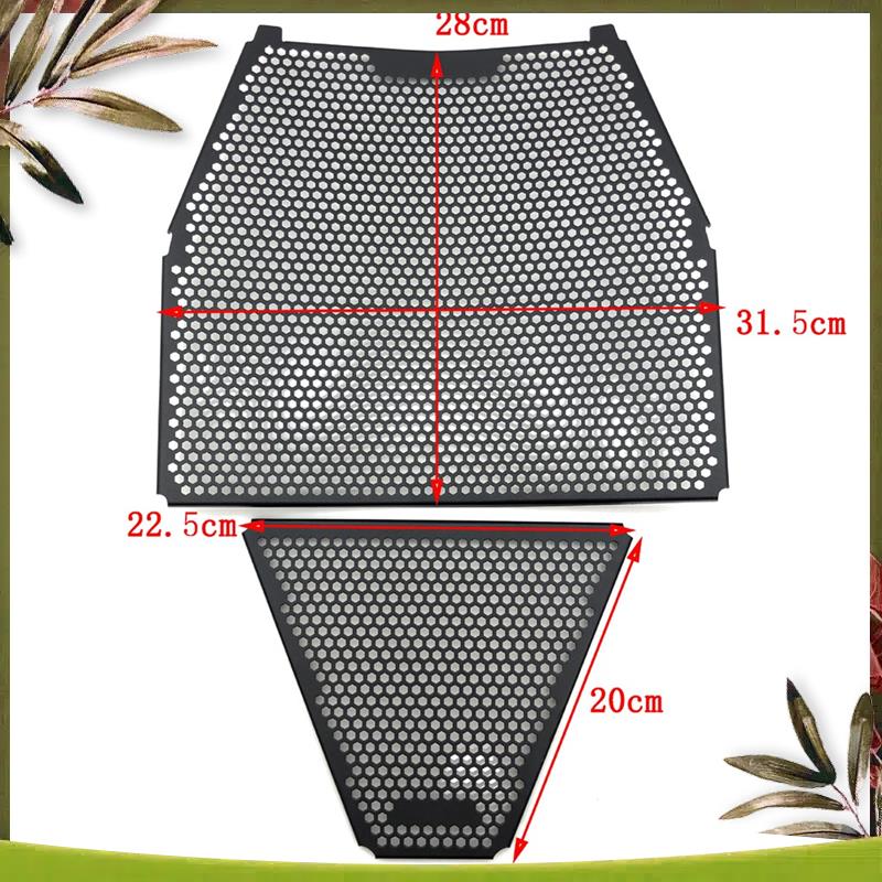 AB98-Motorcycle Radiator Grill Guard Grille Cover Protection Mesh Net For Ducati Panigle V4 2018-2020 Refit Accessories