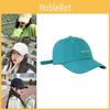 Letter White Youthful Embroidered Baseball Cap Timeless Cotton Design For Wear Everyday