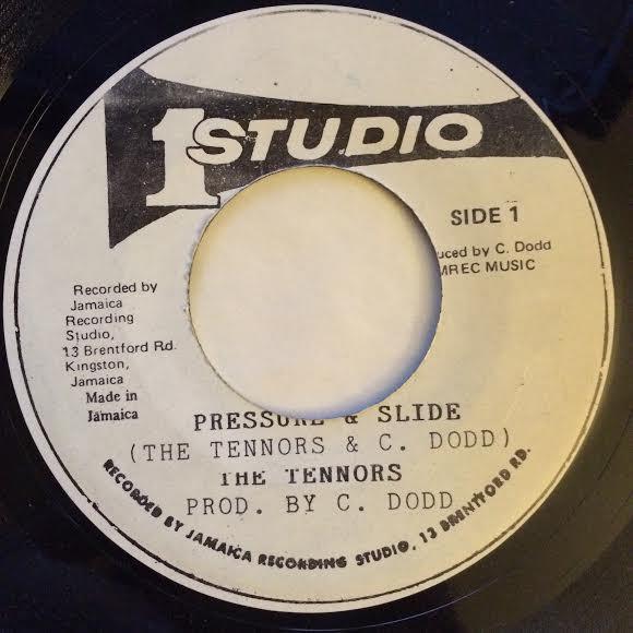 

7inch Record TENNORS - Pressure & Slide none Studio One Jamaica Reggae, Ska & Dub Used