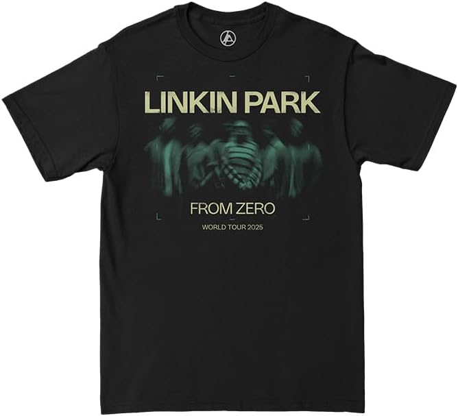 Linkin Park Unisex Adult Official Merch Linkin Park from Zero Blurry Portrait Tour Tee S разноцветный