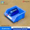 Angled Entry Heavy-Duty Plastic Storage and Organizer Box for Components and Hardware