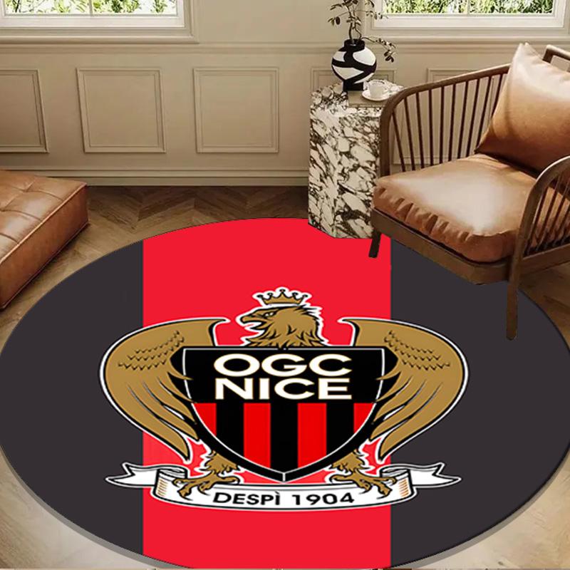 Ogc Nice Crest Artwork Round mat Home Decor, Chair rug For livingroom,Bedroom, doormat home decor Birthday Gift Christmas Gifts