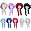 Cappello Berretto in Raso da Donna per la Notte, Copricapo per Capelli da Doccia per Ragazza, Copricapo da Donna