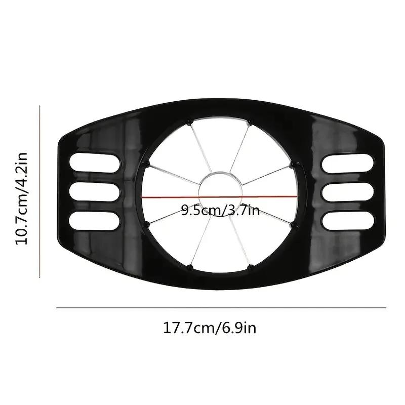 Divisore Creativo per Mele, Togli Semi di Mela Riutilizzabile, Affetta Frutta in Acciaio Inossidabile, Gadget da Cucina, Accessori da Cucina