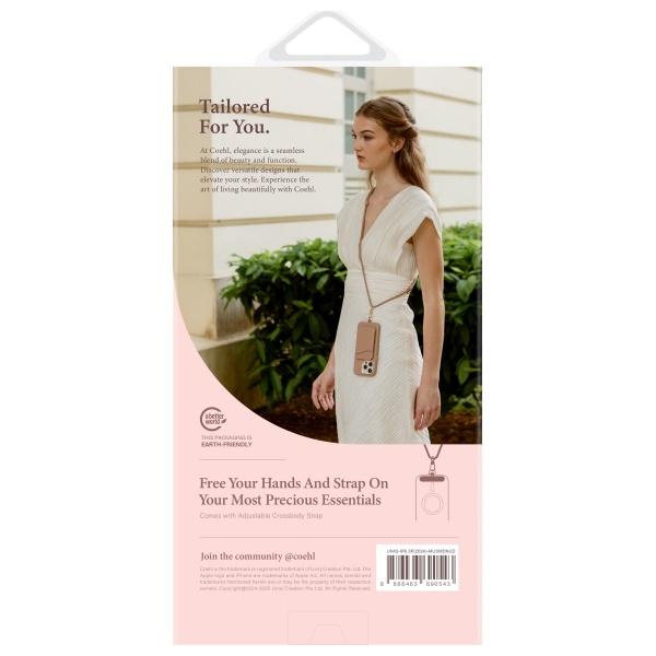 Uniq Etui Coehl Muse Iphone 16 Pro 6.3  Magnetic Charging Dusty Nude