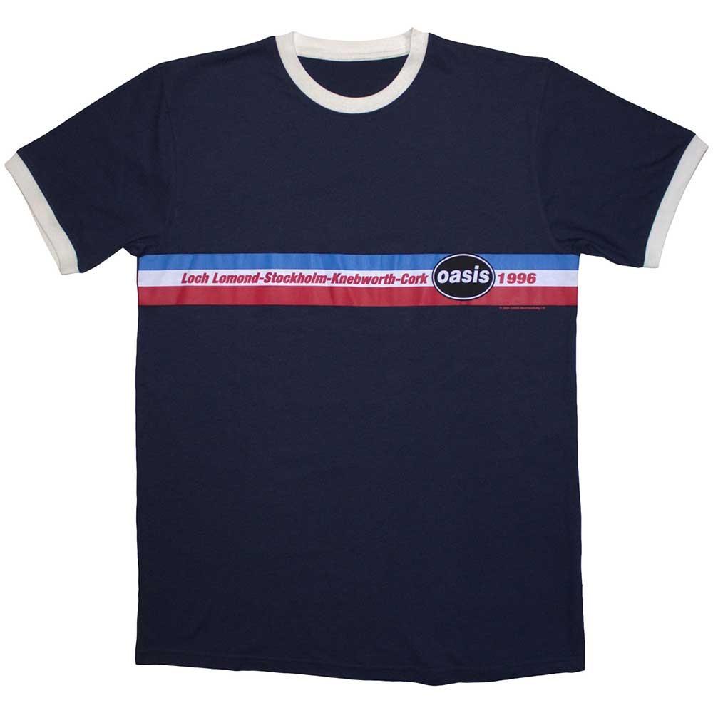 Oasis - Tour 1996 Horizontale Streifen (T-Shirt)