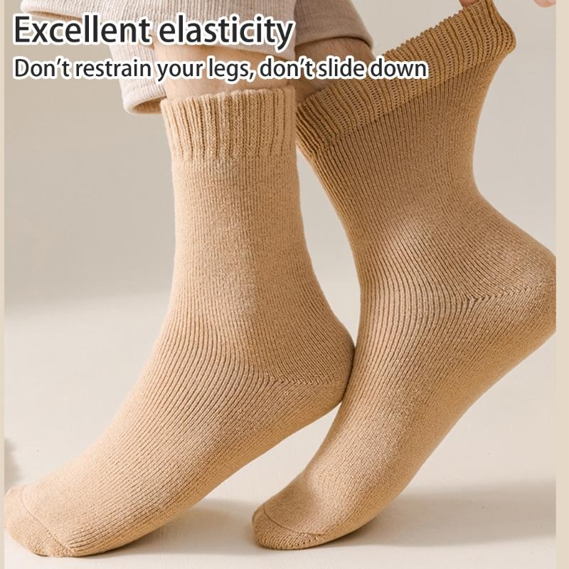 Winter Warm Thermal Socks for Men Women Cold Weather Insulated Socks Heated Socks Thick Snow Socks 1 Pair