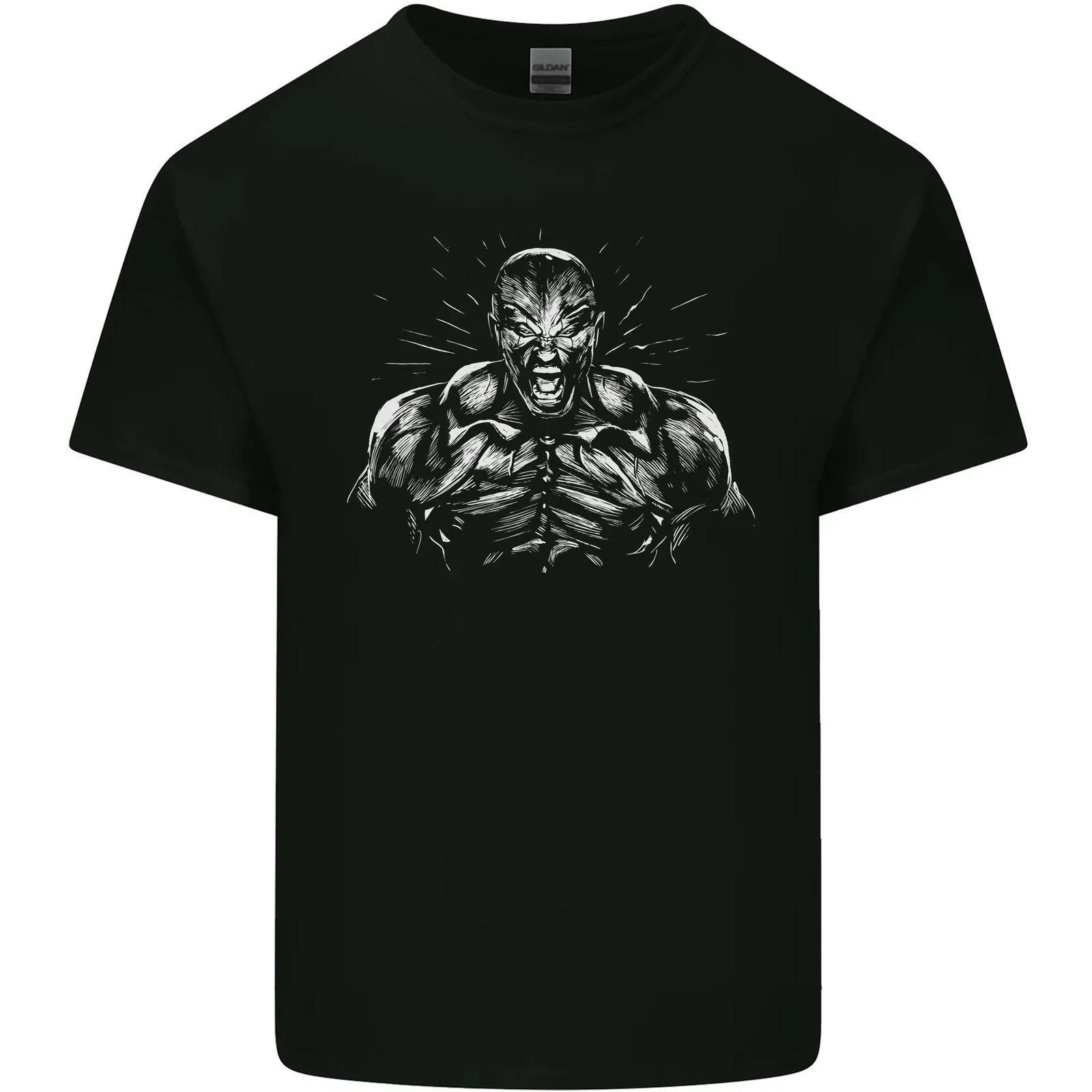 Bodybuilder Gym Training Top Bodybuilding Kids T-Shirt Childrens M