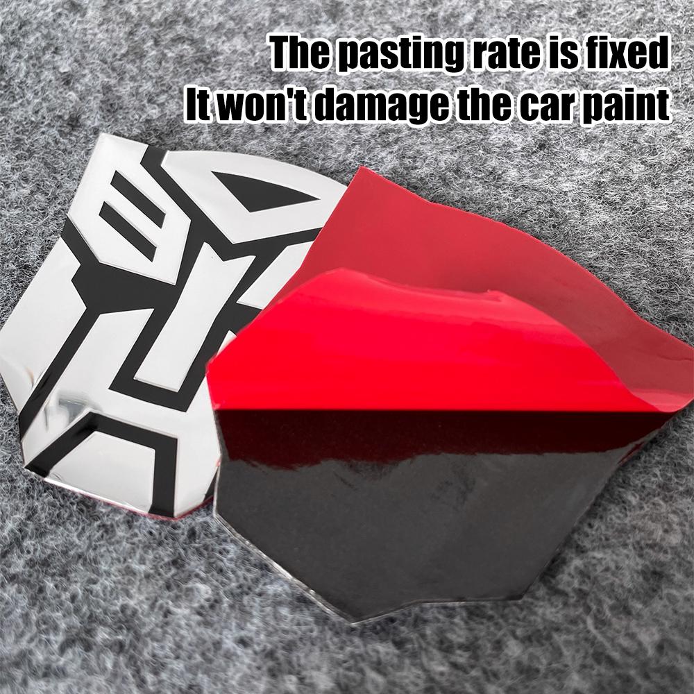 3D Car Stickers Transformer Badge Decepticon Emblem Tail Decal Cool Autobots Logo Car Styling Motorcycle Car Accessories