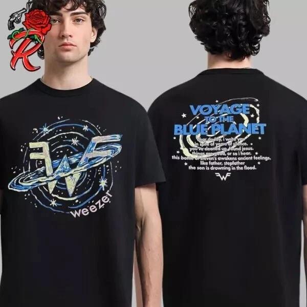2024 HOT !! Voyage To The Blue Planet Tour Black Shirt  Unisex T-Shirt XXL