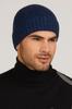 Bafo Men' Cap in Navy Blue Melange