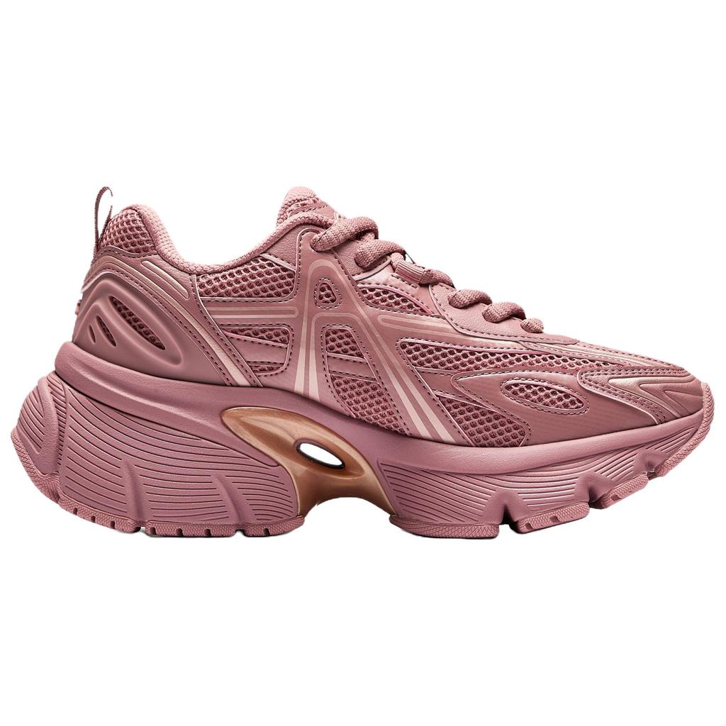 Anta Coverage Abrasion Resistant Height Increasing Low top Casual Shoes Women's 122548803-6