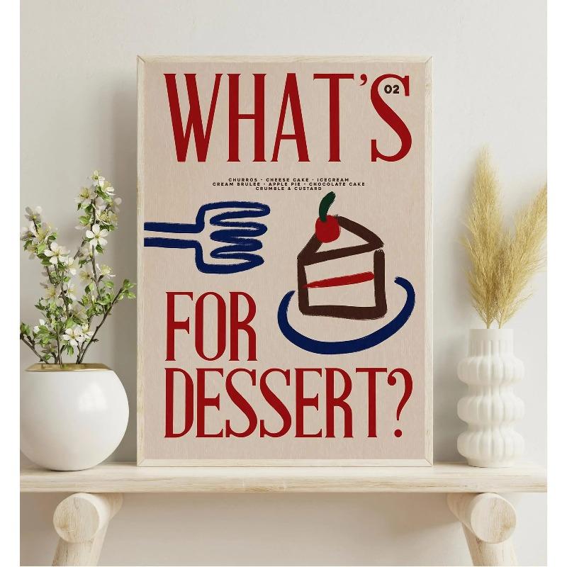 Retro Kitchen Coffee Latte Cocktail Fashion Posters Minimalist Wall Art Print Canvas Painting for Living Room Modern Home Decor