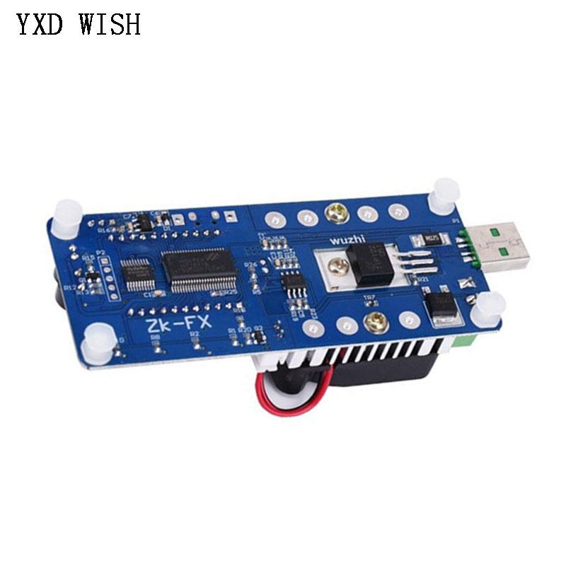 4A/5A 25W/35W Adjustable Electronic Load Tester LED Digital USB Voltmeter Ammeter Battery Capacity Power Supply Detector Monitor