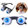 Eye Catching Party Favors Pop-Out Eyes Glasses Wobbly on Springs Novelty Gag Gifts for Friends Prank Glasses Halloween Costume Parties Funny