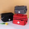 Lightweight Travel Medicine Bag Adjustable Strap Easy Grip Medicine Storage Box Large Capacity Quick Access