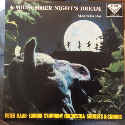Disque vinyle MENDELSSOHN, MAAG, LONDON SYMPHONY - Le Songe d'une nuit d'été (-180g) SXL2060 Decca 1995 Non Japon Classique