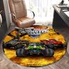 Monster Jam,Monster Truck Chair Mat Round Rug Office Carpet, Non Slip, Suitable for Living Rooms, Bedrooms Decor.1205441a