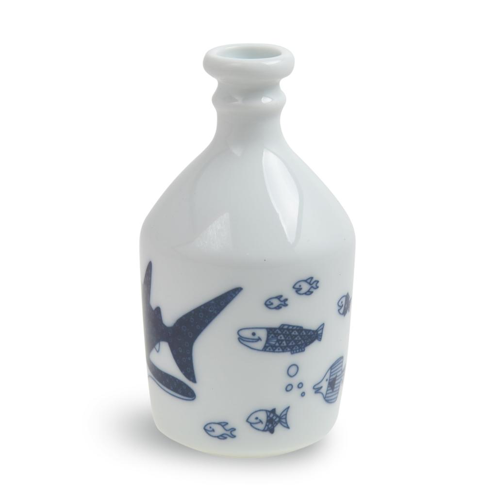 Natural69 Cocomarine Mini Compra Vase with Large Creature Design Natural69 Hasami Ware Cocomarine Home Microwave and Dishwasher Made In Japanese