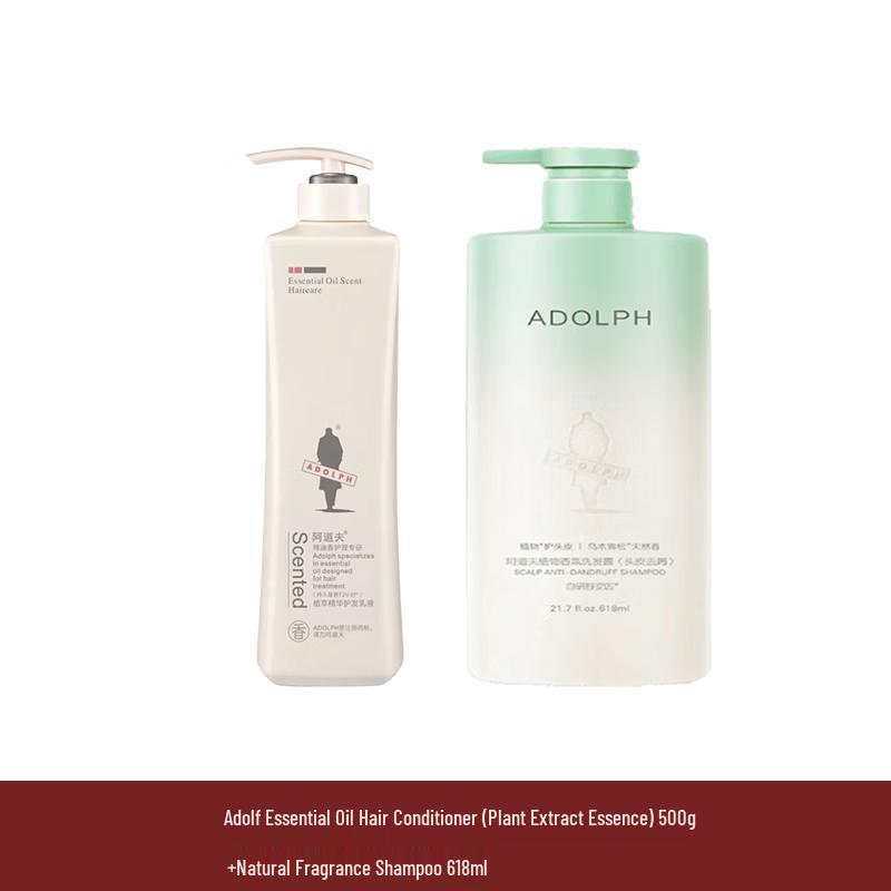 Adolph Essential Oil Hair Care Duo (Shampoo & Conditioner)