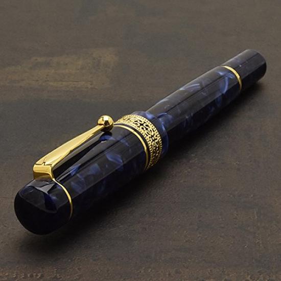 Pent Symphony Adagio Silent Fountain F Pen House Original "Contemplative Night" Pen, (Fine Nib),