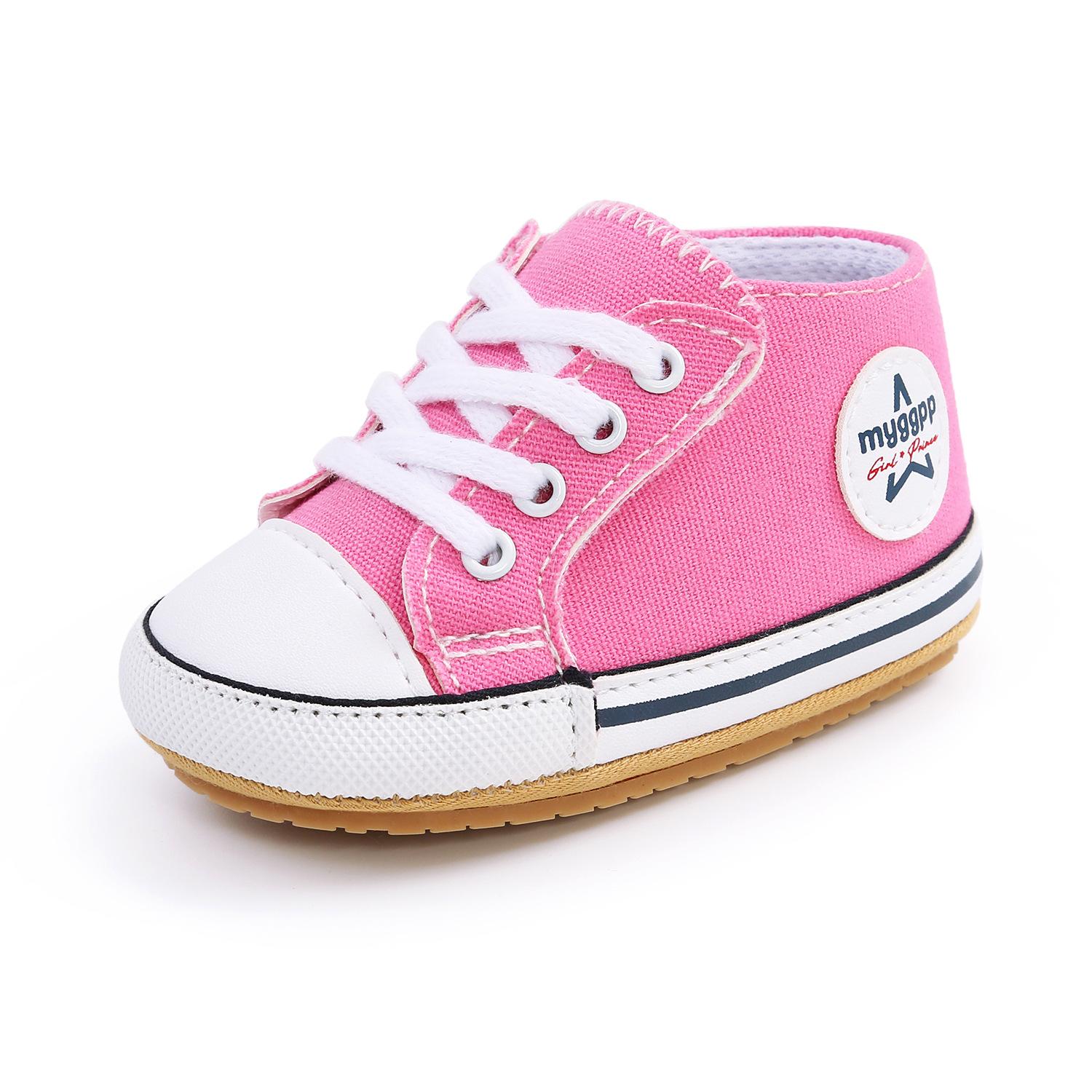 MYGGPP Повседневная парусиновая детская обувь Мокасины Детская обувь Обувь для малышей — фото 12