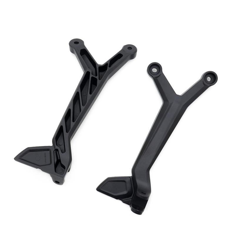 NEW-Motorcycle Footrests Foot Rest Bracket For Trident 660 TRIDENT660 2025-2025 Rear Passenger Footpegs Bracket Kit