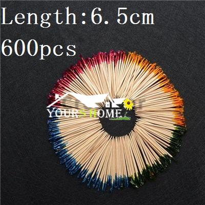 

Fruit Cocktail Pick Stick Flag Flower Bamboo Food Picks Fruit Fork Sticks Buffet Cupcake Toppers Cocktail Picks Barware
