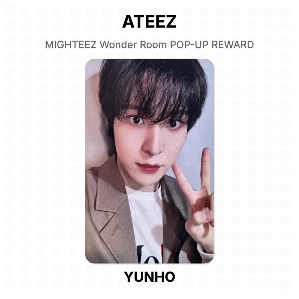 ATEEZ MIGHTEEZ Wonder Room POP-UP REWARD Official Photocard
