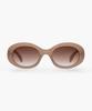 Likkeullou Rc Cream No.1 Cocoa Sunglasses