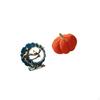 Resin Pumpkin Ornament Decorative Craft Knick Knack Figurine Cushion for Room Bedroom Sofa Bookshelf