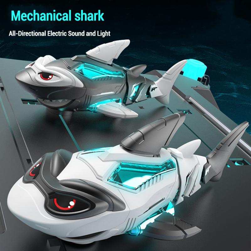 

Электрическая игрушка-спрей «Акула» для детей со светом и динамической музыкой Электрические игрушки-рыбы День рождения Рождество