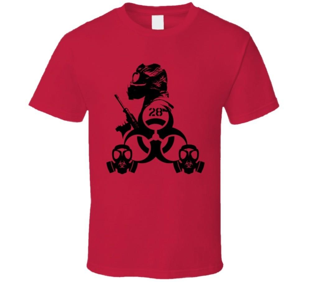 28 Weeks Later Horror Zombies T Shirt Unisex T-Shirt XXL