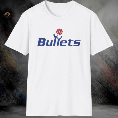 Washington Bullets Defunct Basketball T-Shirt | Softstyle Tee Unisex T-Shirt