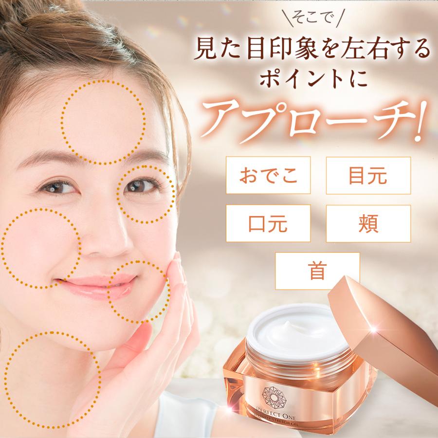 All-in-one Gel Wrinkle Improvement Medicated Whitening Care Perfect One Stretch 50g (refill 2 Pieces) Shin Nihon Seiyaku Official Lotion.
