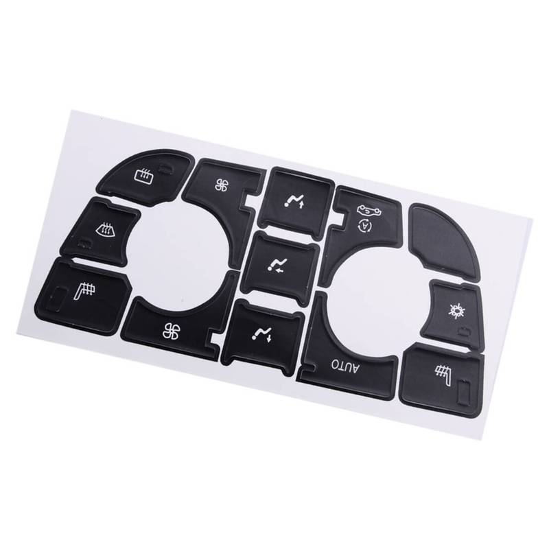 

1 Set Air Conditioner A/C Button Repair Sticker Decal Fit for Opel Astra J Vauxhall Holden New