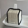Stylish Square/Round Tissue Box Easy Access Space-saving Roll Paper Holder Home Organization Supplies