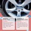 Homonth Car Wheel Hub Rust Removing Cleanser Car Tire Steel Ring Cleaning Decontamination Oil Maintenance Agent
