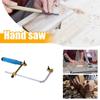 Adjustablel U-shape Jig Saw Frame Mini Frame Sawbow Hand Saw Kit Saw Bow  Woodworking Craft